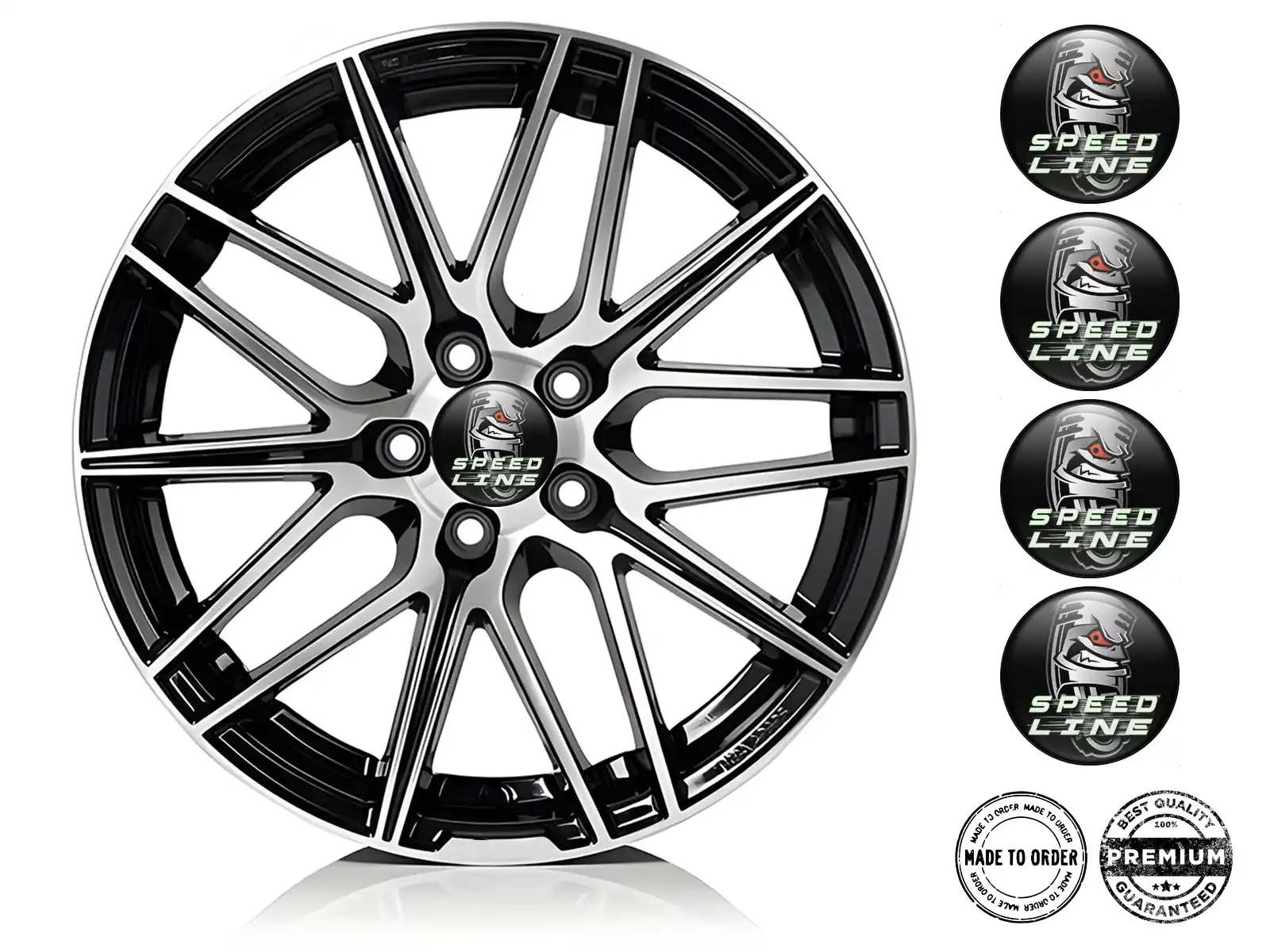 Wheel Emblems High Quality Quantum Prism